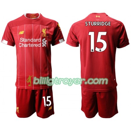 Billige Fotballdrakter Liverpool STURRIDGE 15 Barn Hjemmedraktsett 2019/20 Kortermet